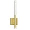 Cwi Lighting Dragonswatch Integrated LED Satin Gold Wall Light 1703W5-602 - alternate 1